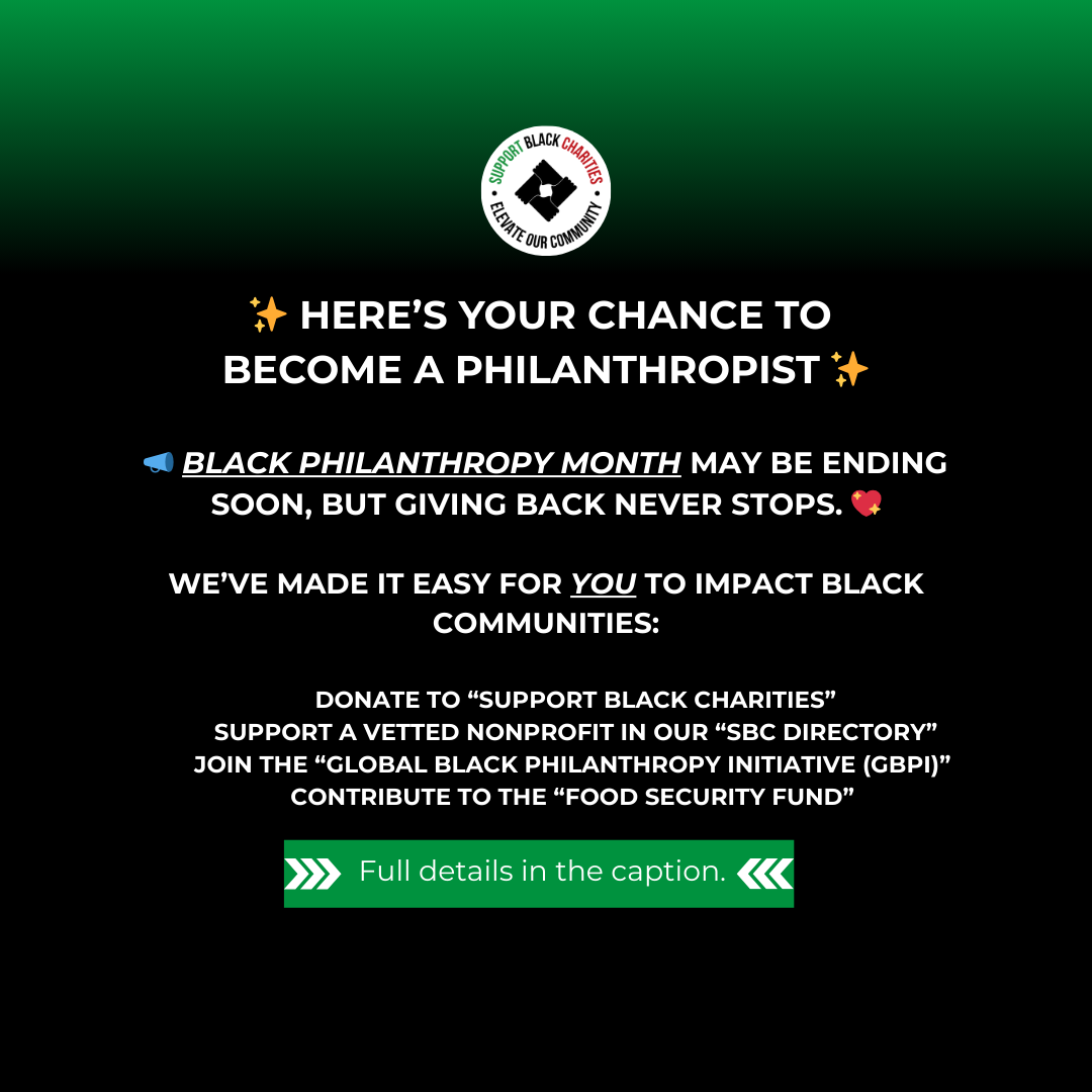 Support Black Charities tweet media