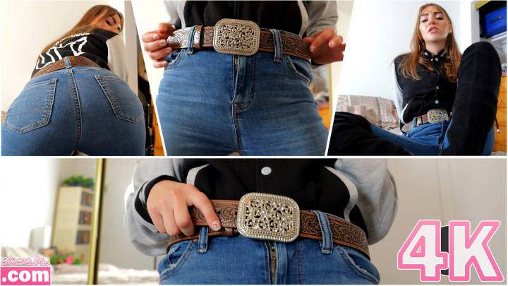 VID SOLD! Mila's New Belt &amp; Jeans JOI 🔥 Check it out! manyvids.com/Video/6563362/… #MVSales @manyvids