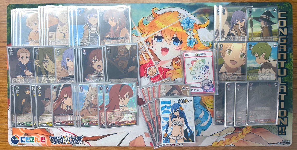 早い者勝ち‼️ 無職転生　デッキ しろくろ速報⚜️WS優勝デッキまとめ (shirokuro news) on X