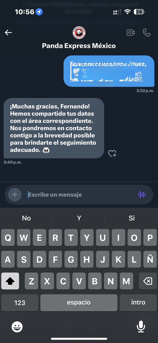 Mxpseven's tweet photo. DÍA 6, amigos si de algo les sirve mi consejo, no descarguen y no pidan por la aplicación de  @PandaExpressMx mil veces mejor pedir en apps de delivery, si hay un error te reembolsan, pero aquí te quedas chiflando en la loma, según te van a contactar, spoiler “no lo harán” https://t.co/TUUI2pLW8q