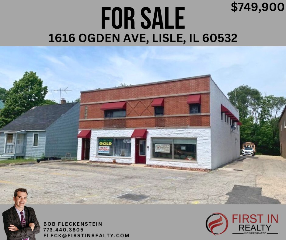 FirstInRE's tweet image. #CommercialRealEstate #MixedUseProperty #ForSale #OgdenAve #InvestmentOpportunity #RealEstateGoals #IncomeProperty