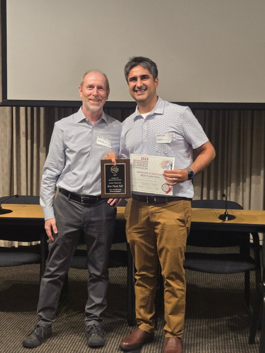 Institute for Human Neuroscience (@boystown_ihn) on Twitter photo Congratulations to all of our #IHNSummerSymposium winners! From left to right: 
Jack Carroll, #RA in #CASILab-3rd place poster
Grace Salloum RA in CASI Lab-1st place poster
Zach Shike, RA in #CANDYLab-2nd place poster
Dr. Owais Kahan #postdoc in #POWERLab - best flash talk!
#IHN Congratulations to all of our #IHNSummerSymposium winners! From left to right: 
Jack Carroll, #RA in #CASILab-3rd place poster
Grace Salloum RA in CASI Lab-1st place poster
Zach Shike, RA in #CANDYLab-2nd place poster
Dr. Owais Kahan #postdoc in #POWERLab - best flash talk!
#IHN