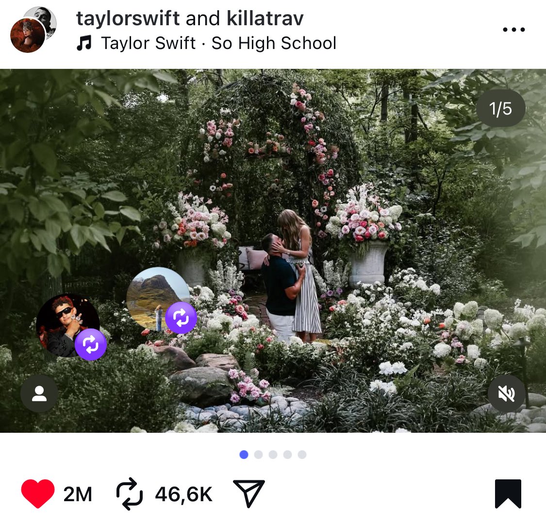 2m likes in 18 minutes everyone is tuned in