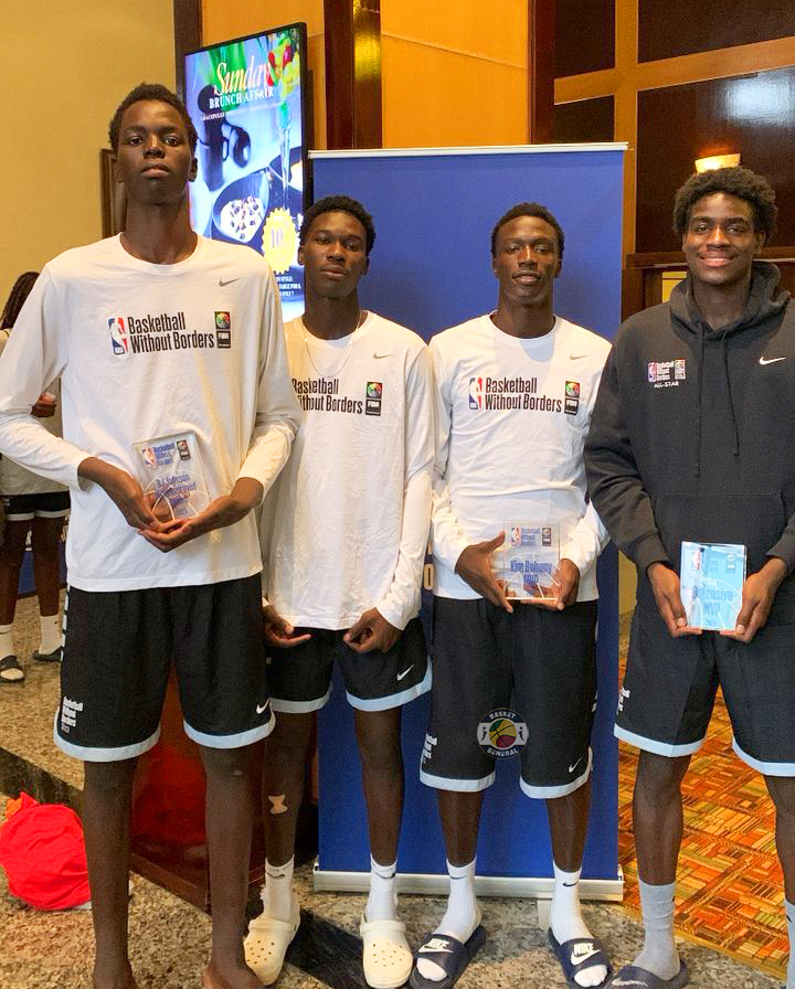 Basket_Senegal's tweet photo. #Basketballwithoutborders 2025 : Belle moisson des sénégalais qui se sont bien distingués à Kigali :
🔸 Pape Moussa Diallo🇸🇳 : MVP du Camp
🔸 Serigne Mbacké Niane🇸🇳 : MIP du Camp
🔸Mouhamed Badiane🇸🇳 : Meilleur Défenseur
#basketsenegal #senegal https://t.co/NfrZNERzFF
