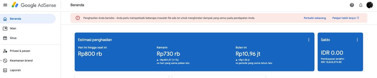 bahrulum69's tweet image. Punya e-commerce sendiri tidak harus punya produk.
Cukup gunakan produk dari Shopee Affiliate, kamu bisa mulai berjualan online.
Selain komisi dari Shopee, website juga bisa berpeluang mendapatkan penghasilan dari Google AdSense jika trafik meningkat.