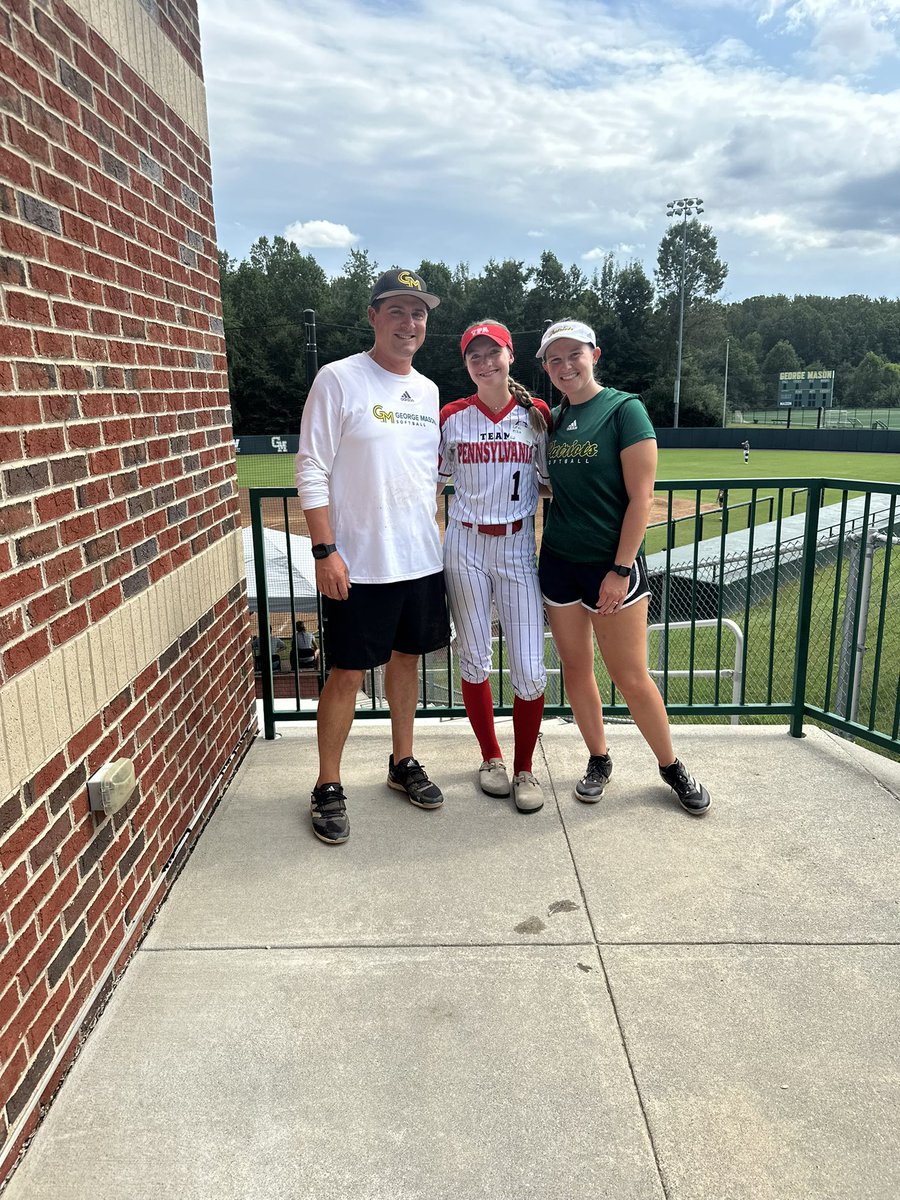 Alexis Elza 2027 (@elzaalexis1) on Twitter photo I had such an amazing time this past weekend at the <a href="/MasonSoftball/">George Mason Softball</a> prospect camp! Thank you to all the players and coaches who gave me feedback. Can’t wait to be back soon!
<a href="/TPAHopkins/">Team PA Hopkins</a> <a href="/teampafastpitch/">Team Pennsylvania Fastpitch</a> I had such an amazing time this past weekend at the <a href="/MasonSoftball/">George Mason Softball</a> prospect camp! Thank you to all the players and coaches who gave me feedback. Can’t wait to be back soon!
<a href="/TPAHopkins/">Team PA Hopkins</a> <a href="/teampafastpitch/">Team Pennsylvania Fastpitch</a>