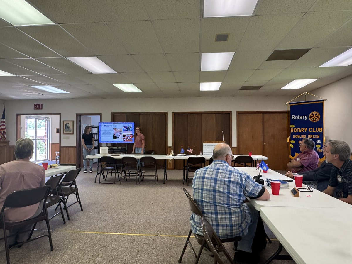 Great to have some BGHS students at Rotary today!