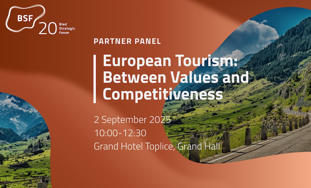 Tourism Panel at <a href="/BledStratForum/">Bled Strategic Forum</a>  to Address Current Issues 💡 <a href="/SloveniaInfo/">Feel Slovenia</a> 

More about tourism panel ➡️ slovenia.info/en/press-centr…