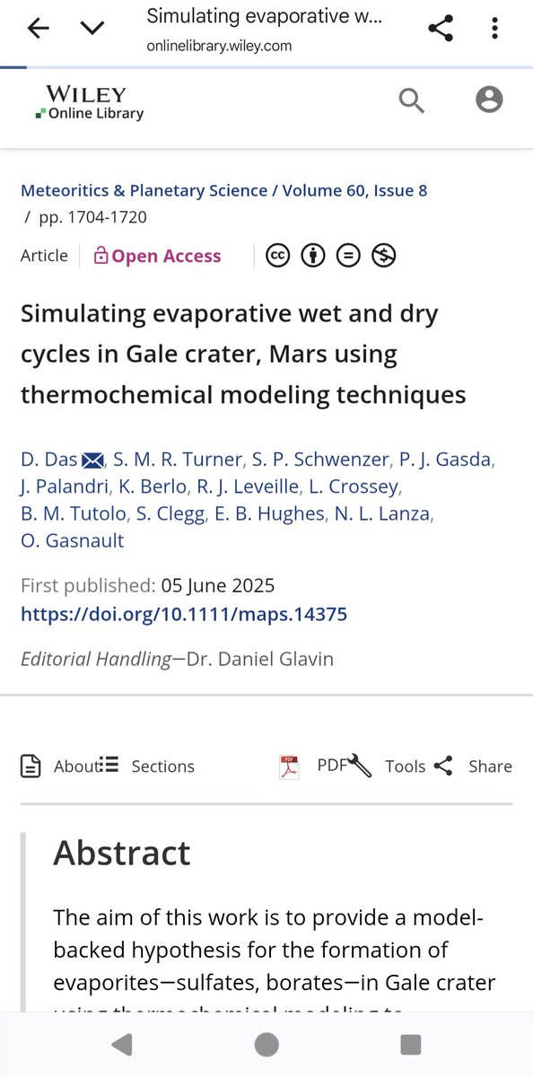 Just realized they selected my Badwater Basin photo for Vol 60, Is. 8 of Meteoritics &amp; Planetary Science! Thanks for picking this photo. It was hella fun capturing this view. Glad to have a paper in this issue (although would've appreciated a lil name credit 4 the photo lol). 💙