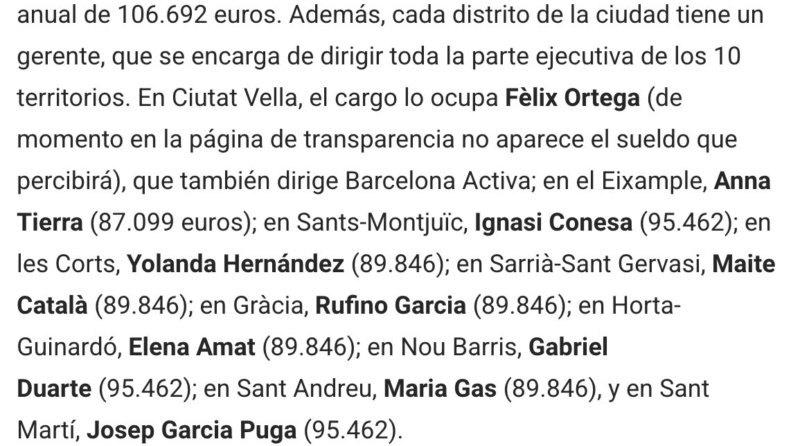 90.000 euros pel cap baix s'embutxacarà el premiat/premiada amb la gerència del nou "districte municipal" situat a 3.000 km de Barcelona.