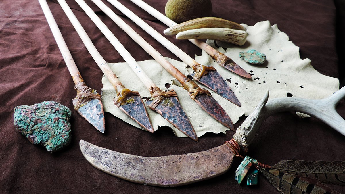 The oldest copper mining in the world… wasn’t in Egypt or Mesopotamia,
It was in North America.
9,500 years ago.
And almost no one knows. 🧵
#history #archaeology #nativeamerican