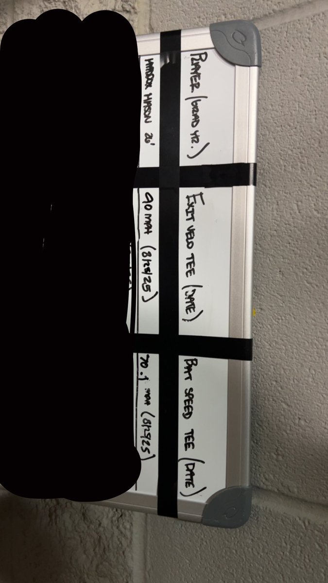 PR’s of 90 Mph EV (Tee) and 70.1 Mph Bat Speed (Blast Motion) 

From yesterday in group hitting re-test session!

Making moves ‼️

<a href="/THSBaseball1/">THS Baseball</a>