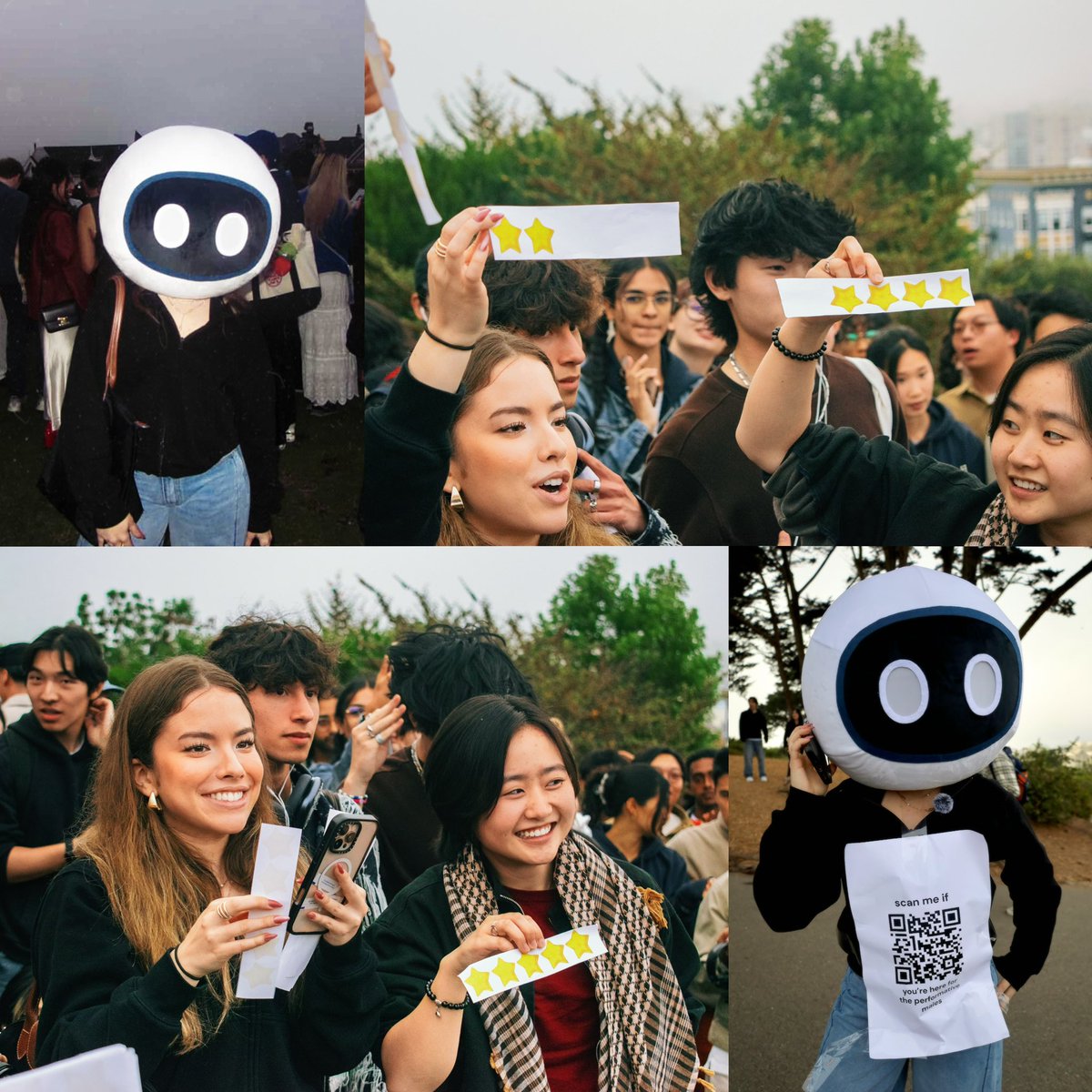 blaire_pang's tweet image. We hosted the first &amp;amp; largest performative male contest in SF, with 1000+ turnout, 2M+ online views, featuring performative.lol, the computer vision model + AI rater I built to rate your performity as the first AI judging round.

Huge love to our main sponsors for powering…