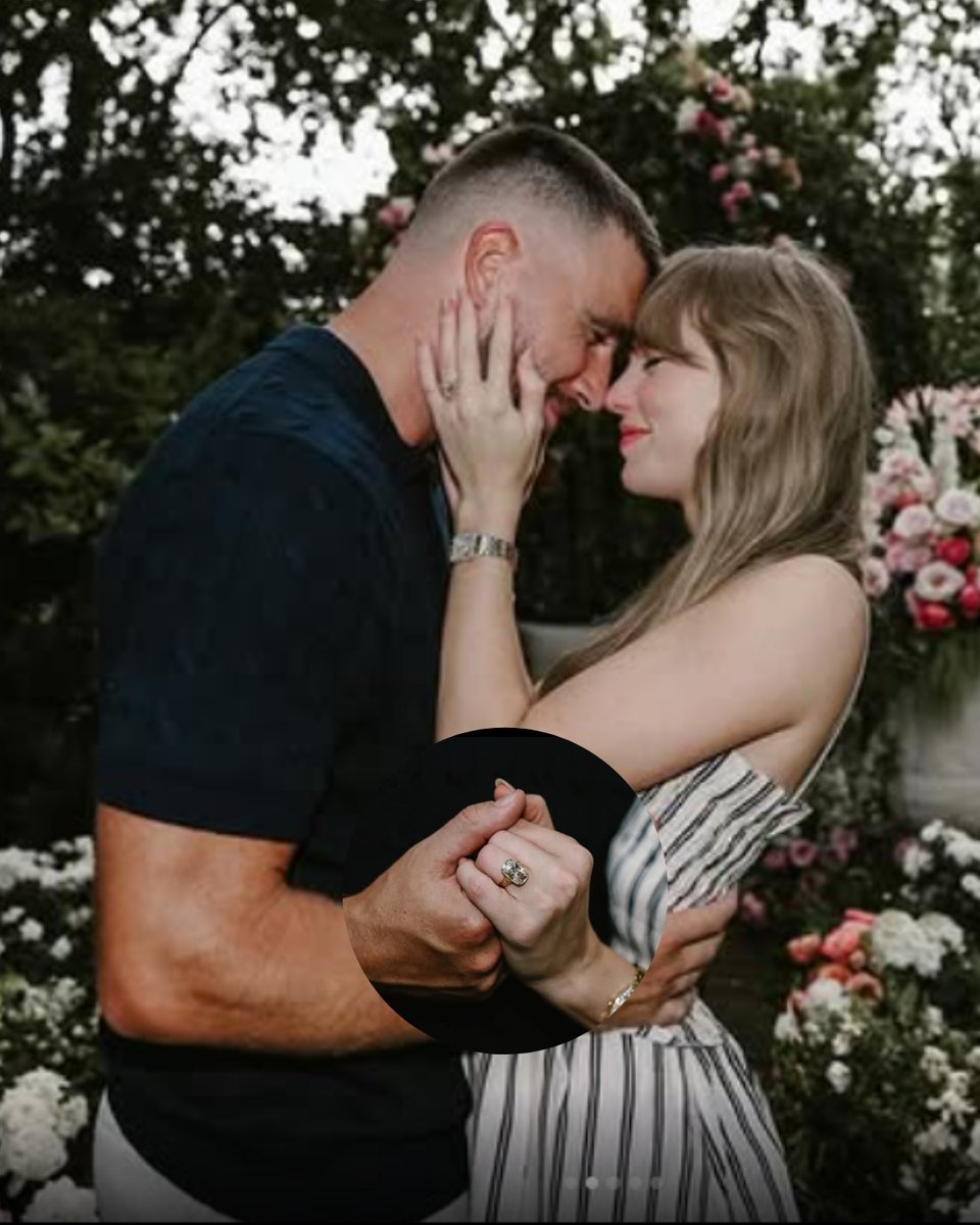 Taylor Swift and Travis Kelce are engaged. Congratulation 🎉