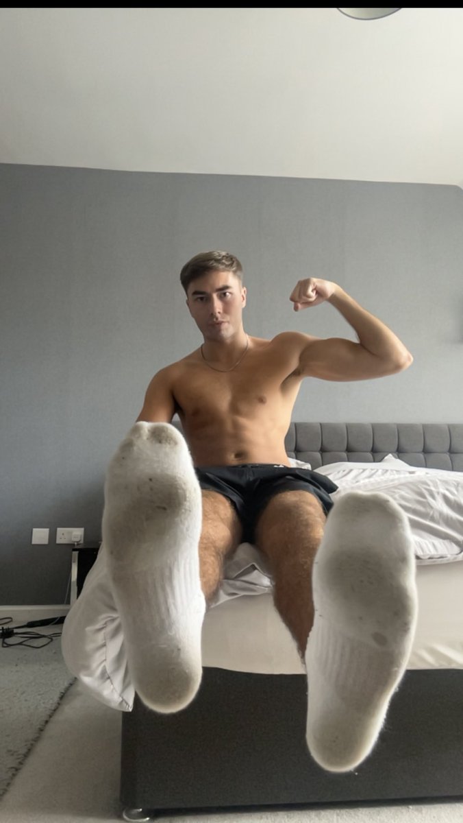 Double layering my socks ready to be worn in my stinking football boots. 

Opportunity for 2 of you lucky boys to buy a pair each.  BE FAST 🔥
