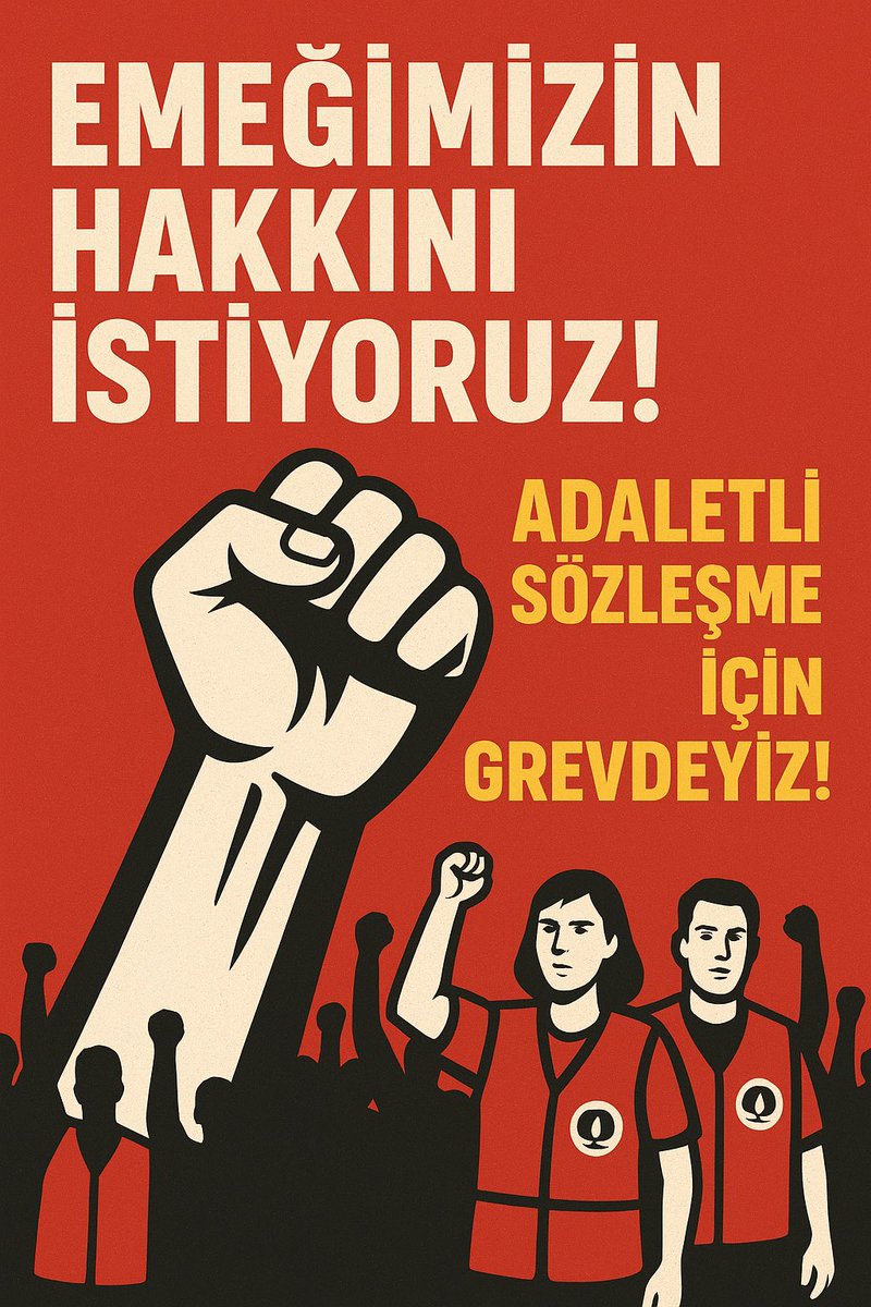 Vakıf çalışanları yıllardır her verilen görevi yapıyor ve yapmaya devam edecek.
Haklının hakkının teslim edilmesini bekliyoruz. #SYDVGreveGidiyor
<a href="/MahinurOzdemir/">Mahinur Özdemir Göktaş</a> <a href="/tcailesosyal/">T.C. Aile ve Sosyal Hizmetler Bakanlığı</a> <a href="/cnnturk/">CNN TÜRK</a> <a href="/Haberturk/">Habertürk</a> <a href="/RTErdogan/">Recep Tayyip Erdoğan</a>