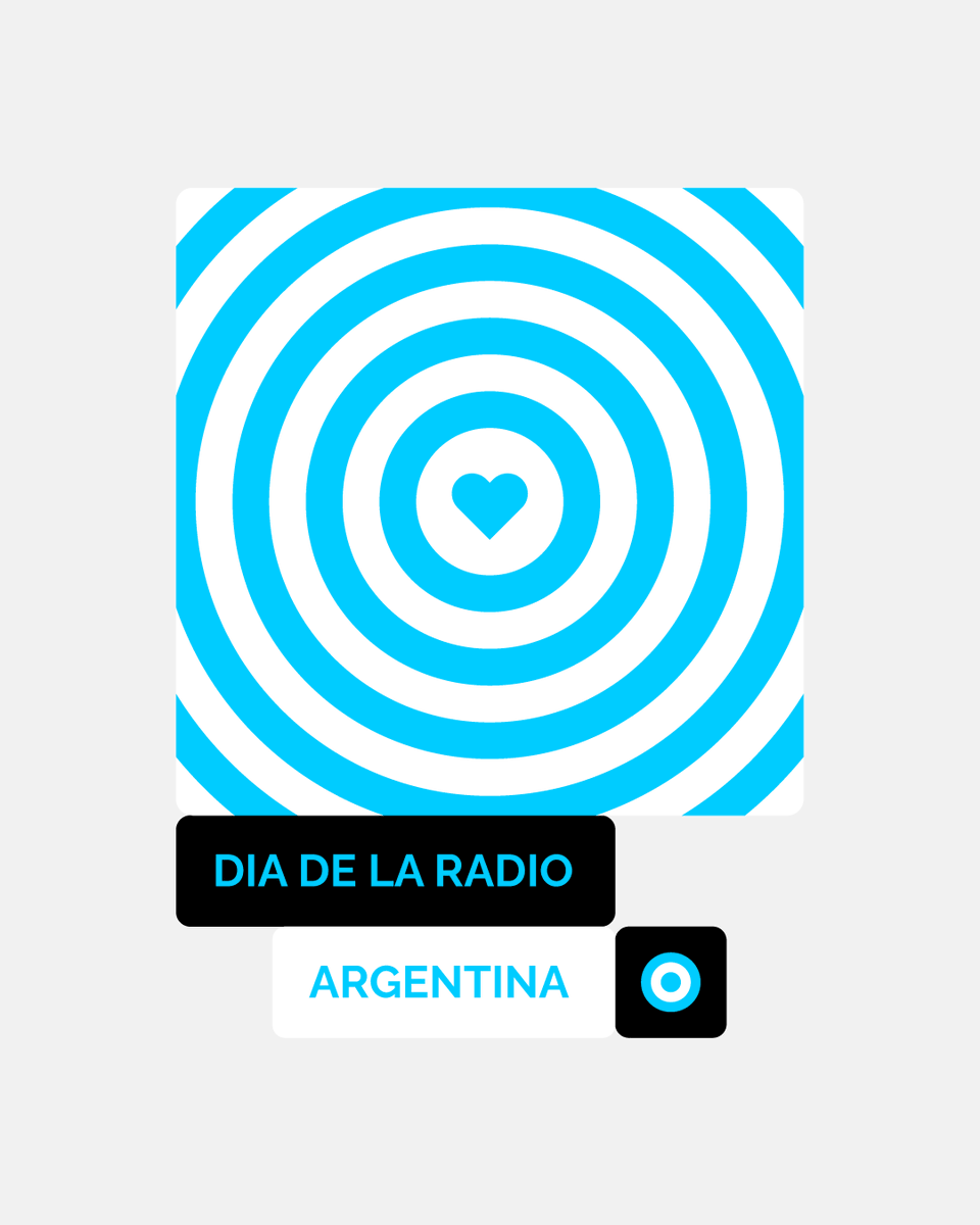 HARDATAes's tweet photo. 📻🎙️ Feliz Día de la Radiodifusión Argentina!
Hoy celebramos a todos los profesionales que mantienen viva la radio, llevando información, música y entretenimiento a cada rincón del país.
En Dinesat nos enorgullece acompañar a la industria que nos conecta a todos. https://t.co/lJpKClngMf