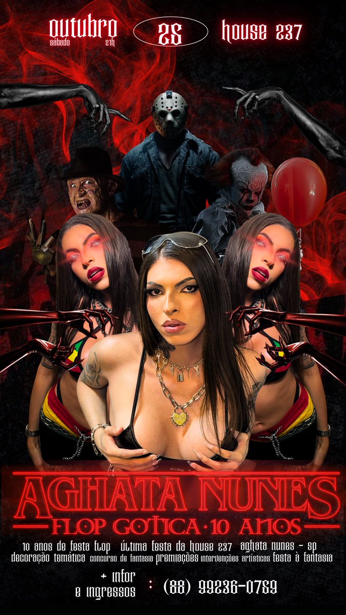 A mais mais no cariri !!
FLOP gótica 10 anos