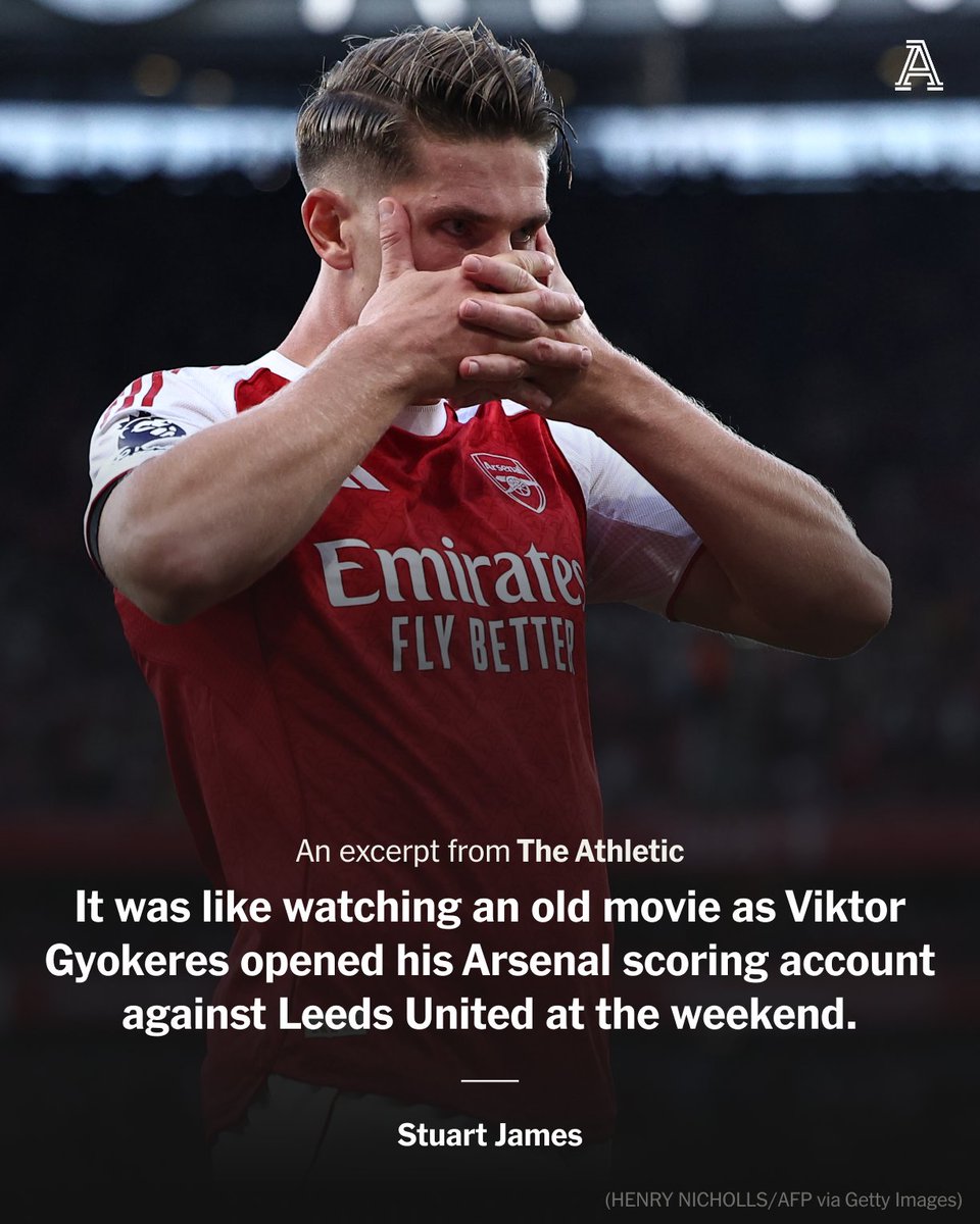 When Viktor Gyokeres opened his Arsenal account against Leeds, it felt familiar.

At least it did to <a href="/stujames75/">Stuart James</a>, who watched every one of Gyokeres’s 97 goals for Sporting CP.

Here, he breaks down the trademark Gyokeres goal — and why it could help Arsenal.

🔗