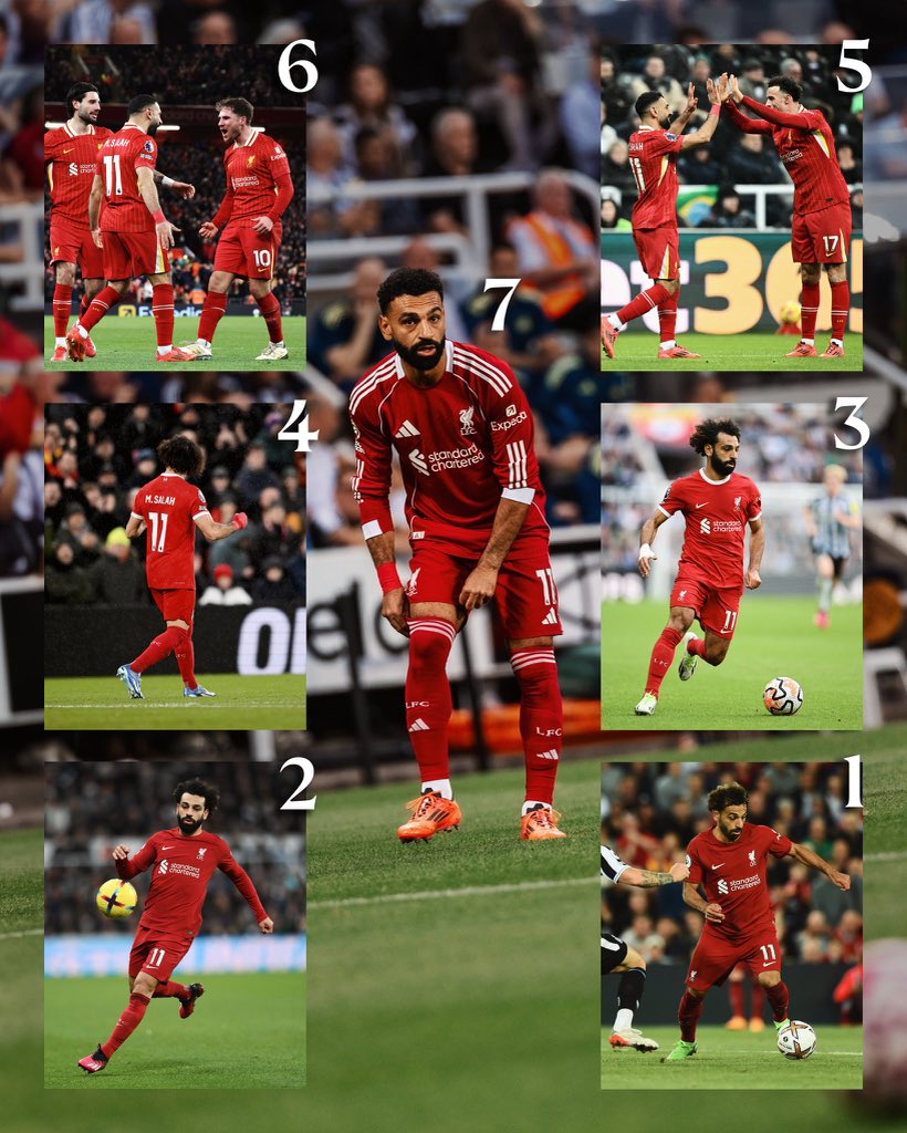 تمريرة حاسمة للملك في آخر 7 مباريات خارج الديار أمام نيوكاسل 👑