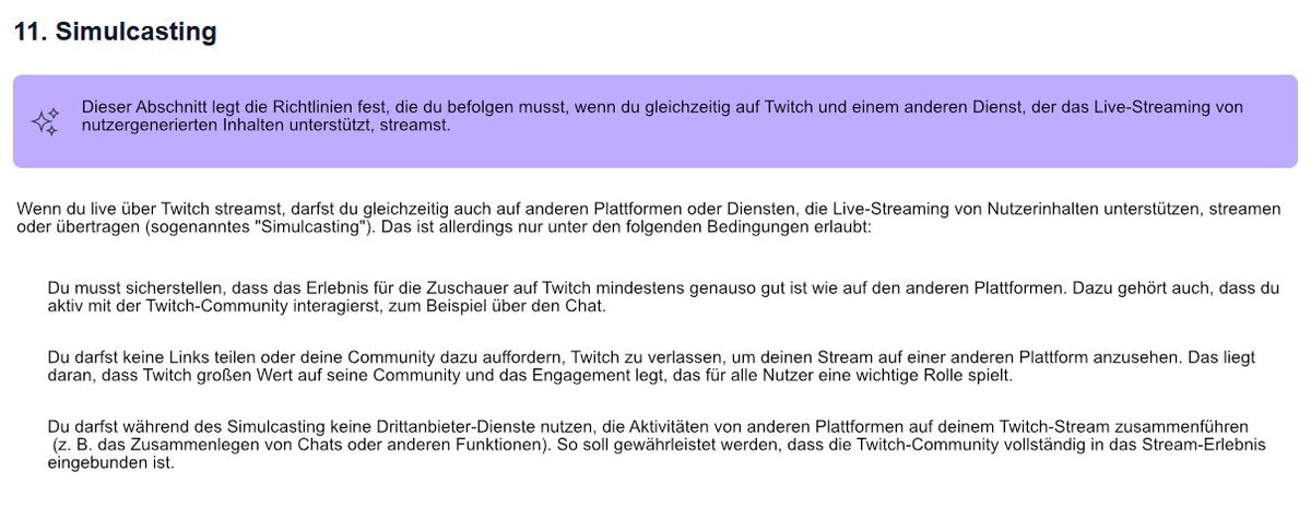 SnowNanami🐻❄️ (@snowhand_) on Twitter photo Nochmal zum Thema auf Twitch und andere Plattformen gleichzeitig streamen:
#twitchstreamer Nochmal zum Thema auf Twitch und andere Plattformen gleichzeitig streamen:
#twitchstreamer