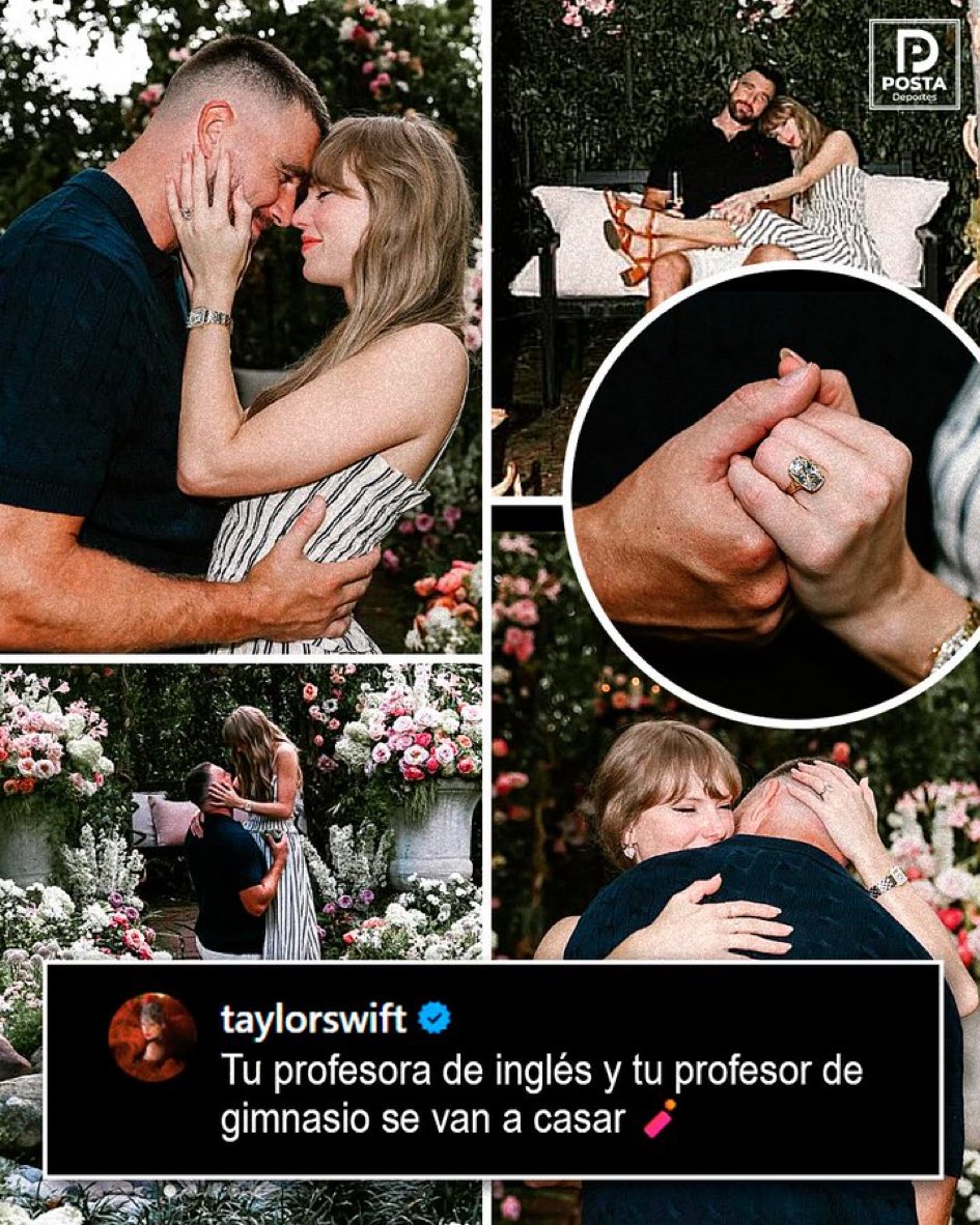 😱
Siempre siiii

Taylor Swift se va matrimoniar con Travis Kelce 💕🏈

#NFL #Chiefs