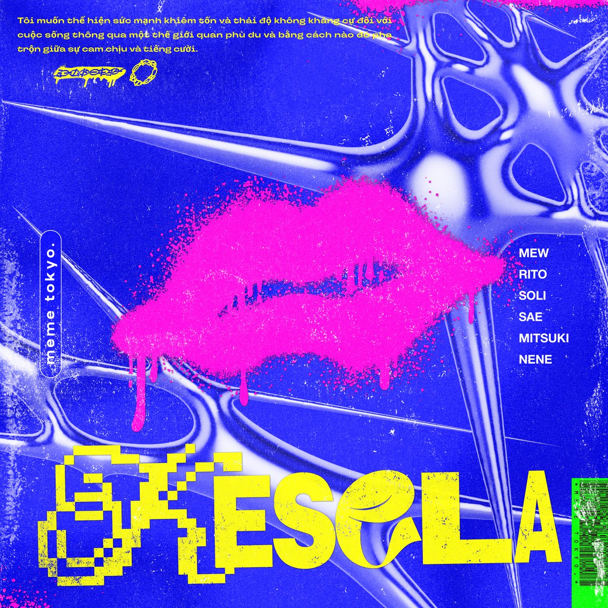 ∘₊✧────🎧配信開始🎧────✧₊∘

#ミームトーキョー
🆕Digital Single「KESELA」

　∘₊✧──────────────✧₊∘

作詞・作曲 STEAKA

memetokyo.lnk.to/KESELA