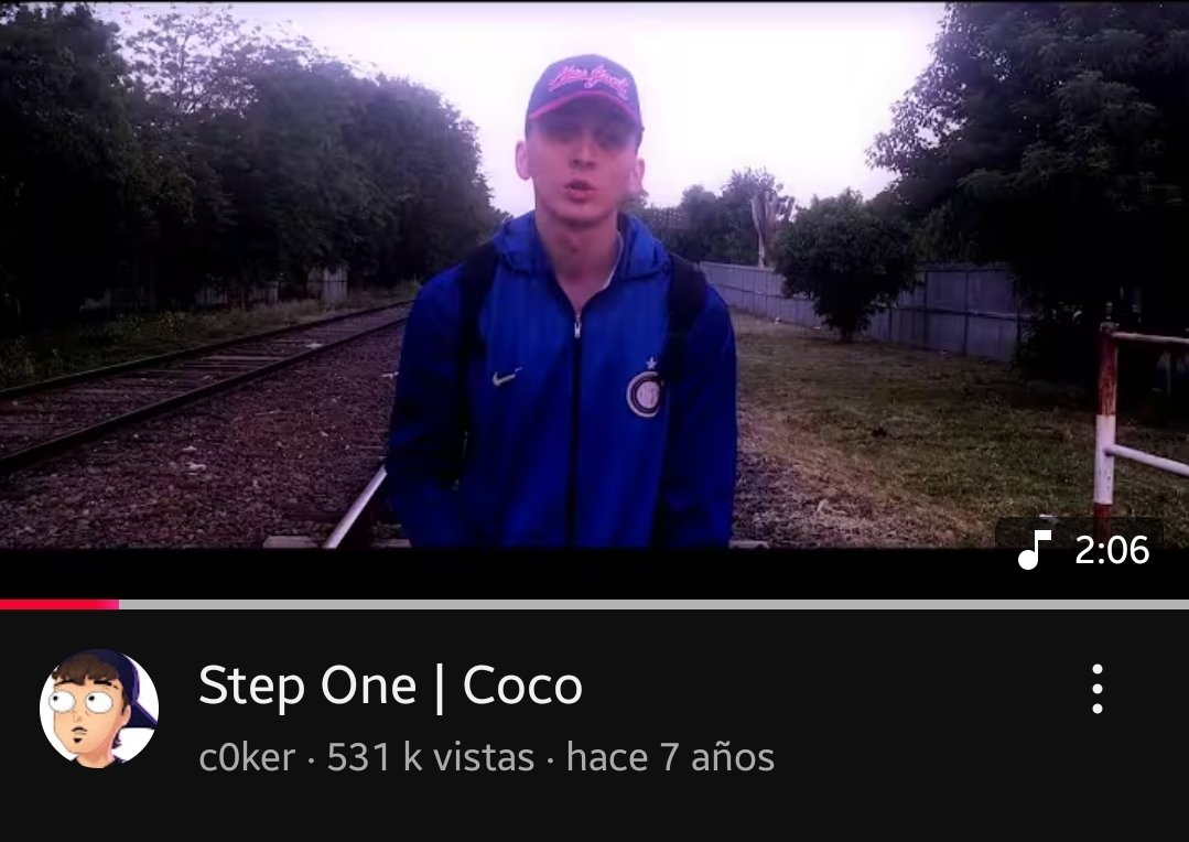 tendenciasenyt's tweet image. &quot;coker&quot;

Porque @c0ker_ llego al millon de subscritores y prometio sacar &quot;Step Two&quot; y raparse
#coker #StepTwo #YoutubeArgentina