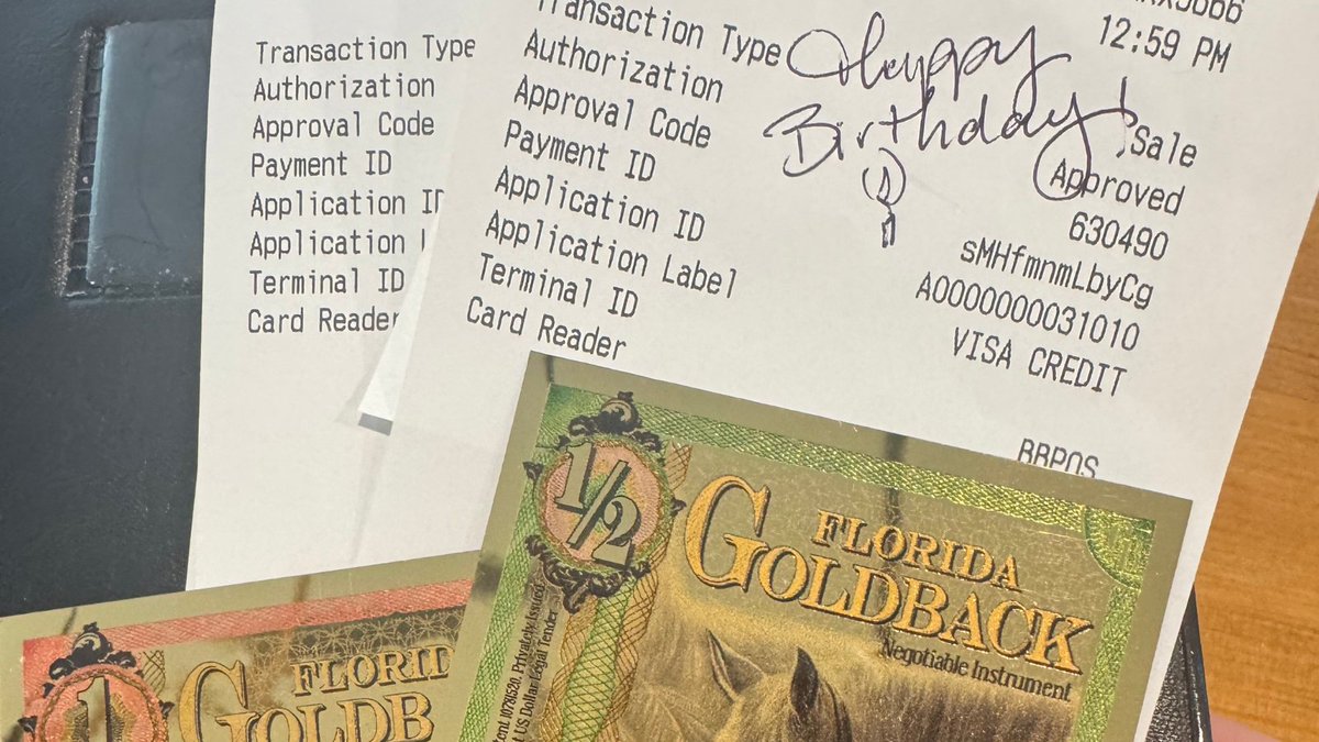 Spend a Goldback 🤝  support a local business.