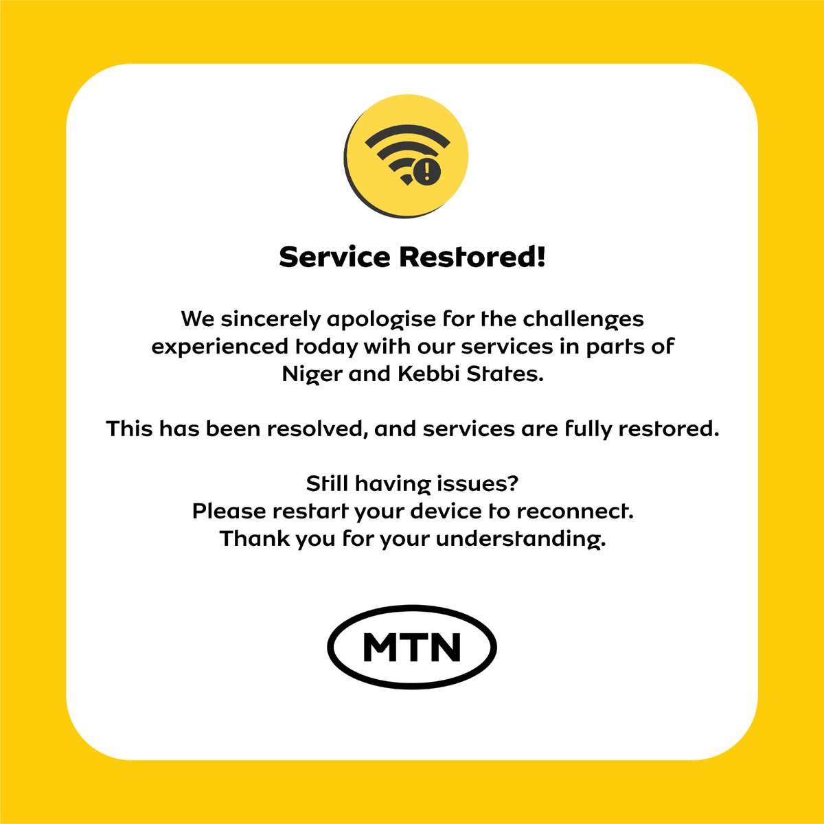 MTN Nigeria Support tweet media