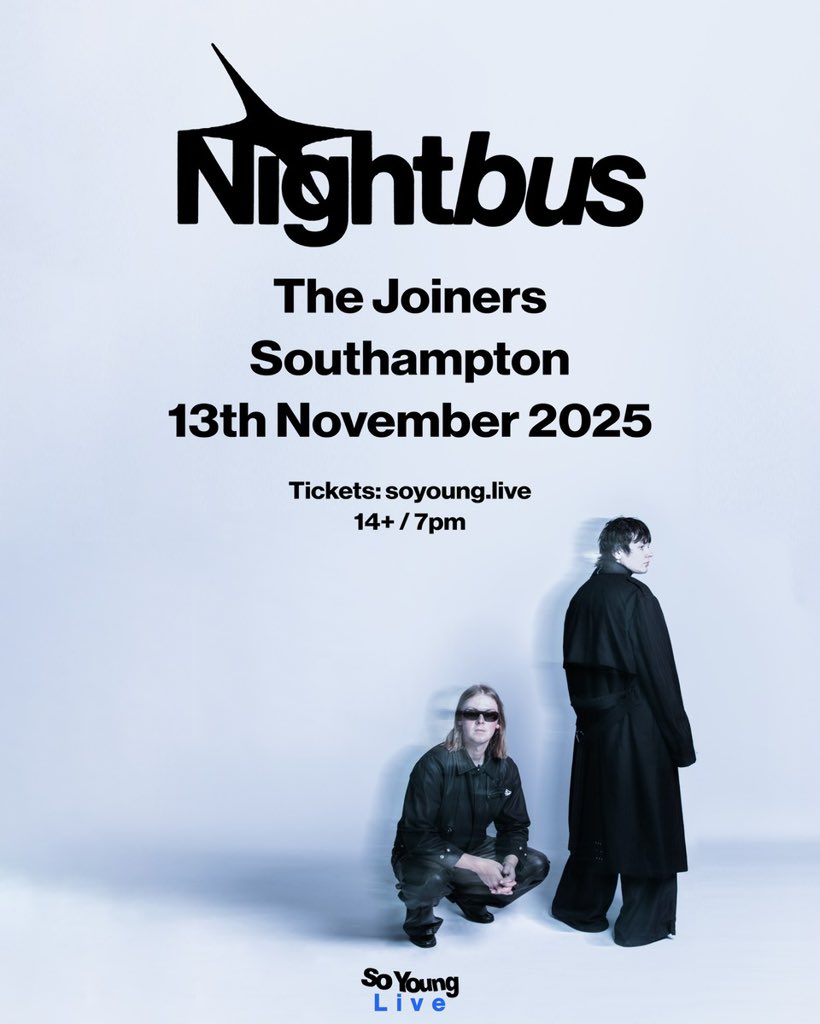 🚨NEW TOUR DATES ADDED🚨We’ll be joining a stacked lineup in Brighton for @mutationsfestival as well as a long overdue reunion with @soyoungrecords in Southampton ! 

Tickets available in our bio 💫
