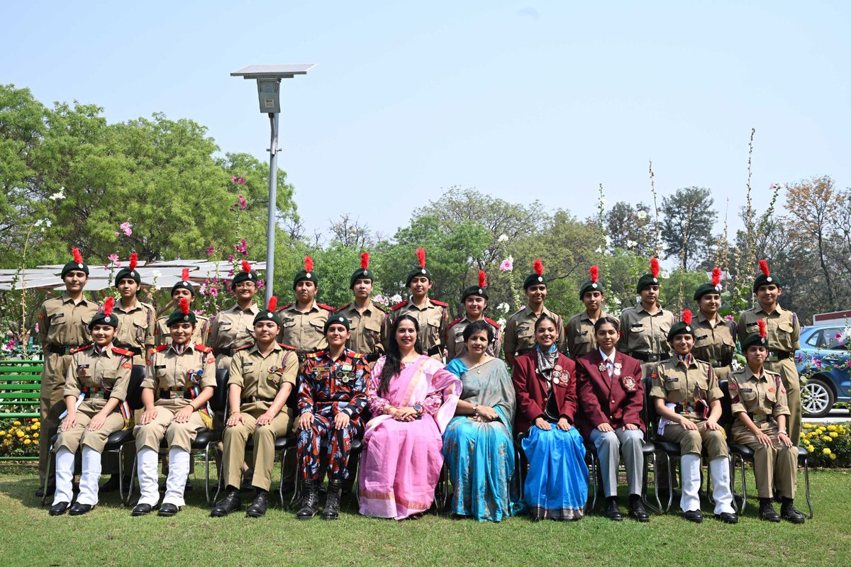 NCC_ArmyMCM2024's tweet photo. Annual Prize Distribution 2024-25. Cadets of #NCC MCM DAV College shined with achievements from #YouthExchange to #RDC2025, #NIC, #AITSC and #NationalCamps. The legacy of #Excellence continues!
#GirlsBattalion #MCMArmyWing #ChandigarhGroup #01CHDGirlsBattalion https://t.co/MNcosWkDVc