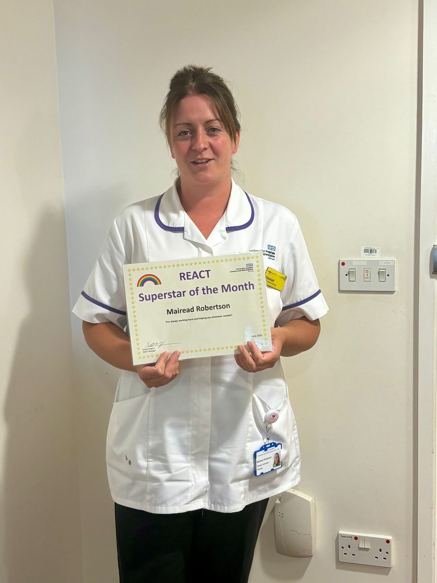 Finally congratulating and celebrating June’s Superstar of the month ⭐️ Well done Mairead! ⭐️