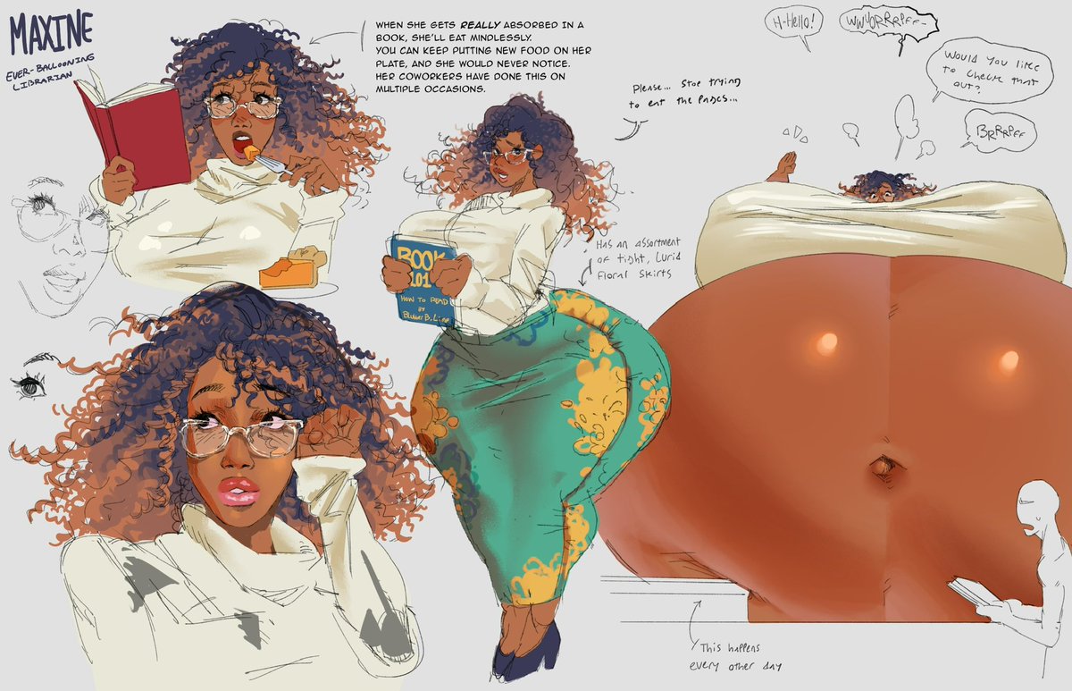 Maxine!

She takes the “total-silence” rule way too seriously and refuses to make noise of any kind in the library
Often blows up because she vehemently refuses to “vent” any gas out

all hell lets loose when her shift ends though