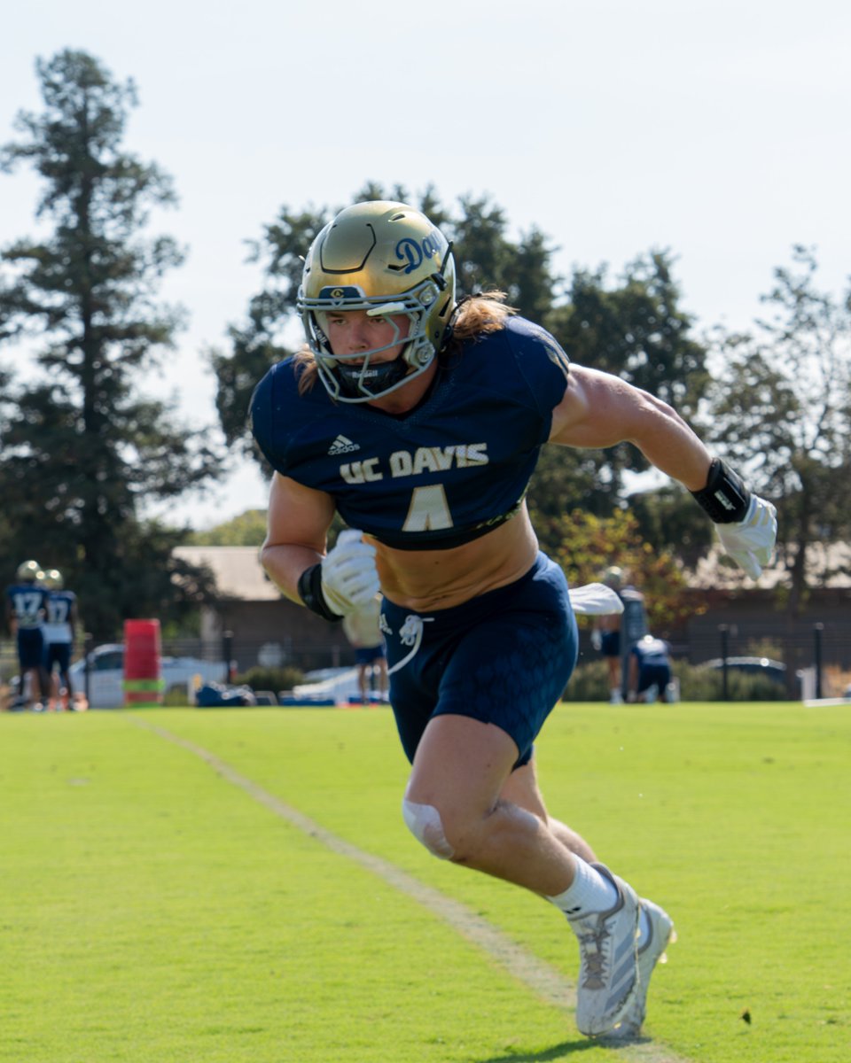 UCDfootball's tweet photo. Turning the page 😤 … but let’s not forget Rex Connors and his 12 tackles that never happened 😏

#GoAgs | #Shredville https://t.co/4PStmOkuJH