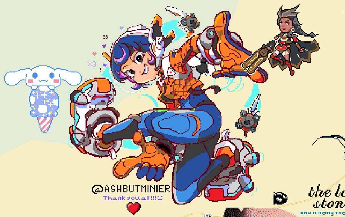 My Juno artwork is now in wPlace! Thank you for <a href="/burntdead/">Tori</a> and everyone else that helped :)