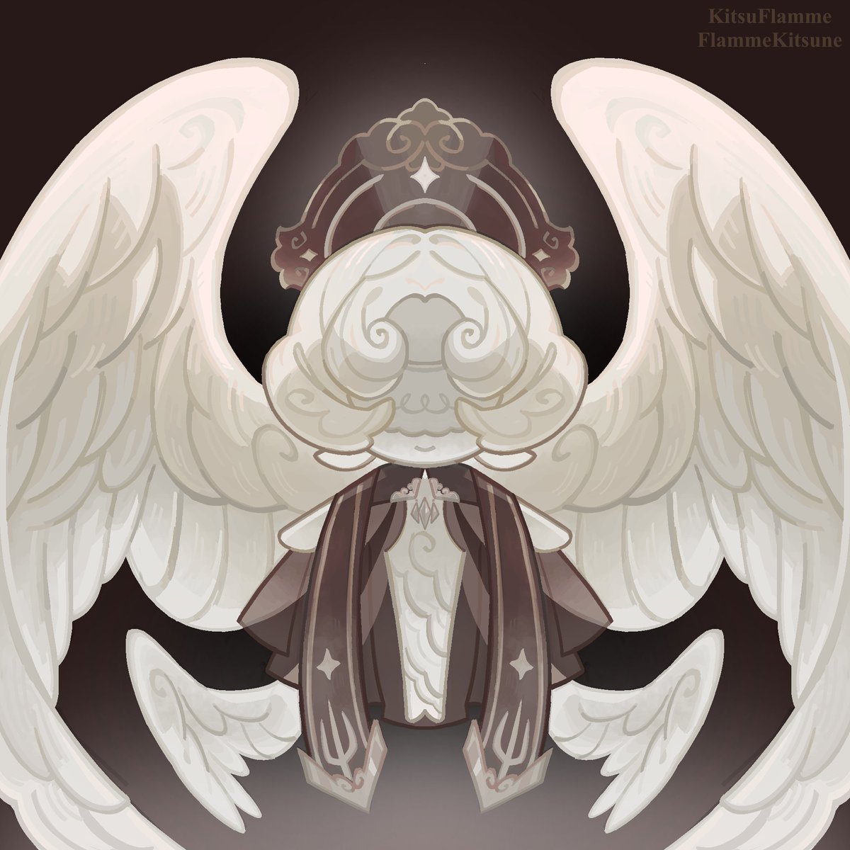 KitsuFlamme's tweet image. This is a bit rushed srry anyway I love their design

#crk #cookierun