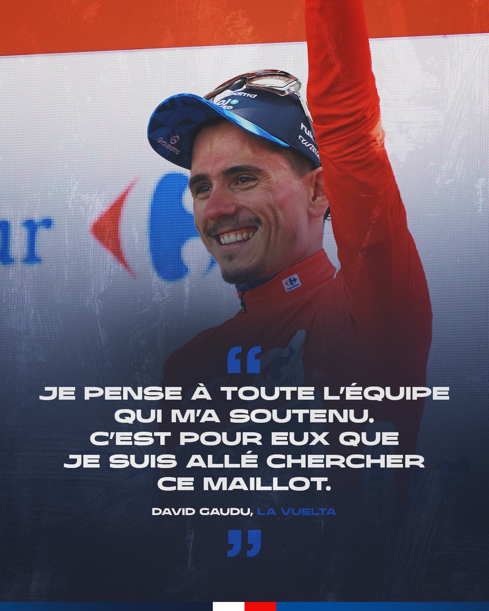 Une journée en rouge demain pour couronner un collectif au top ! 🤝

🔗 equipecycliste-groupama-fdj.fr/actualites/vue…