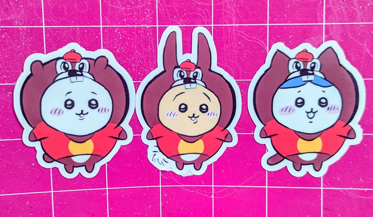 KitsuMisu's tweet image. Some new sticker designs showing up at the next show!!
