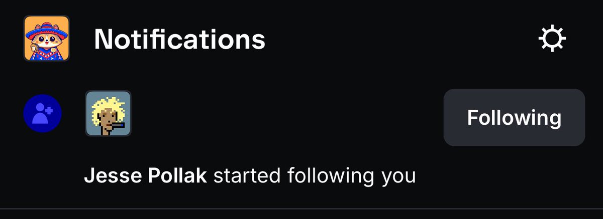 I think we made it $PONCHO fam 😺

The best notification from <a href="/baseapp/">Base app</a> 

Thanks <a href="/jessepollak/">jesse.base.eth</a> for your continued support 🤝

Shoutout to <a href="/atze/">atze blindfish</a> for creating some amazing content 🔥