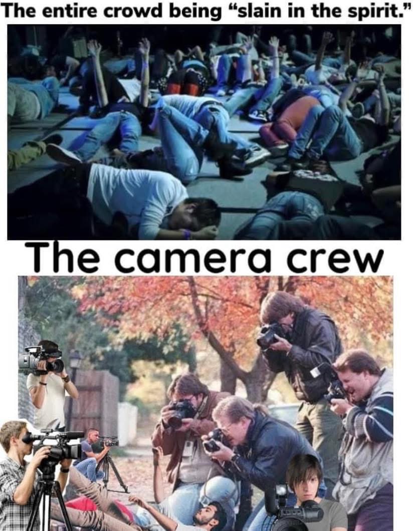 Doesn’t effect camera men