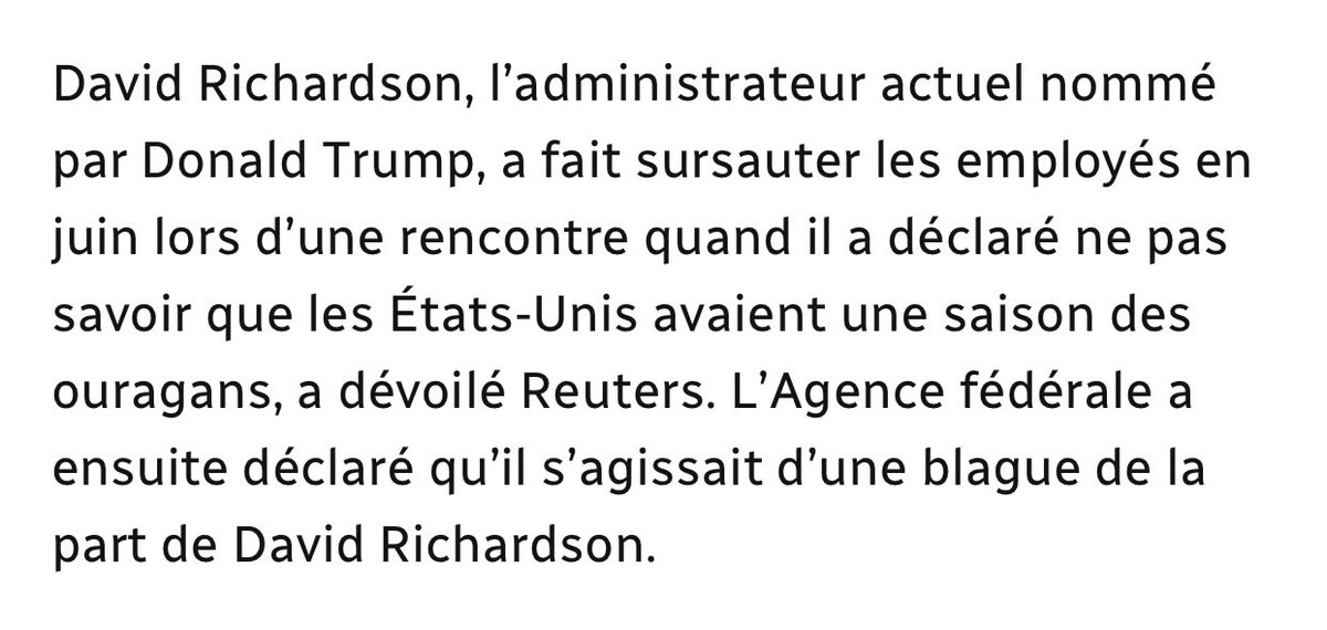 Vejam o BORDEL em que se encontra os Estragos Desunidos: o diretor da FEMA, a agência nacional de segurança civil deles, NÃO SABIA que os EUA tinham uma "temporada de furacões" durante o ano. Tem gente prevendo coisa pior que o que aconteceu durante o Katrina...  IMPÉRIO RUINDO!