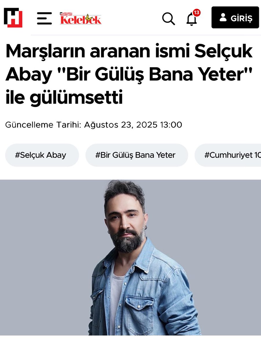 hurriyet.com.tr/kelebek/televi…

#hürriyetkelebek #magazin #selcukabay #rockmuzik #fenerbahce