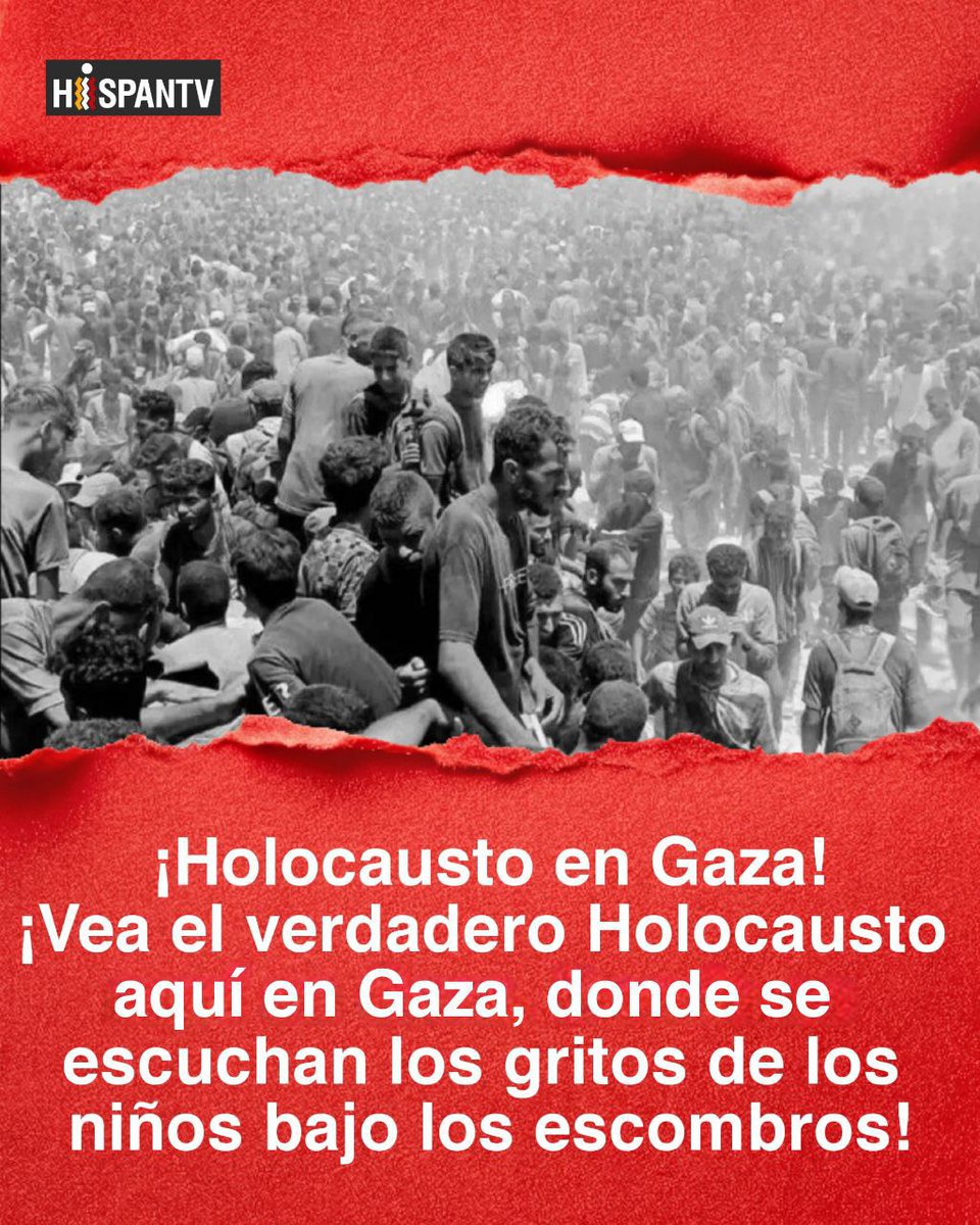 💔👶🏻 ¿Te imaginas asistir a un funeral cada día durante más de 52 años?
Eso es lo que representaría el número de niños que han perdido la vida en #Gaza. 🕊🌍

📌 ¿Cuántas infancias más deben ser arrebatadas?

📌 ¿Cuánto dolor puede soportar una tierra?
  
#GazaGenocide