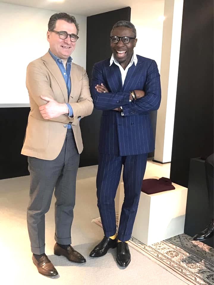 defustel's tweet photo. #DEFUSTEL1974
With Stefano Riviera
Directeur exécutif de #scabal https://t.co/DZveFVnqlt