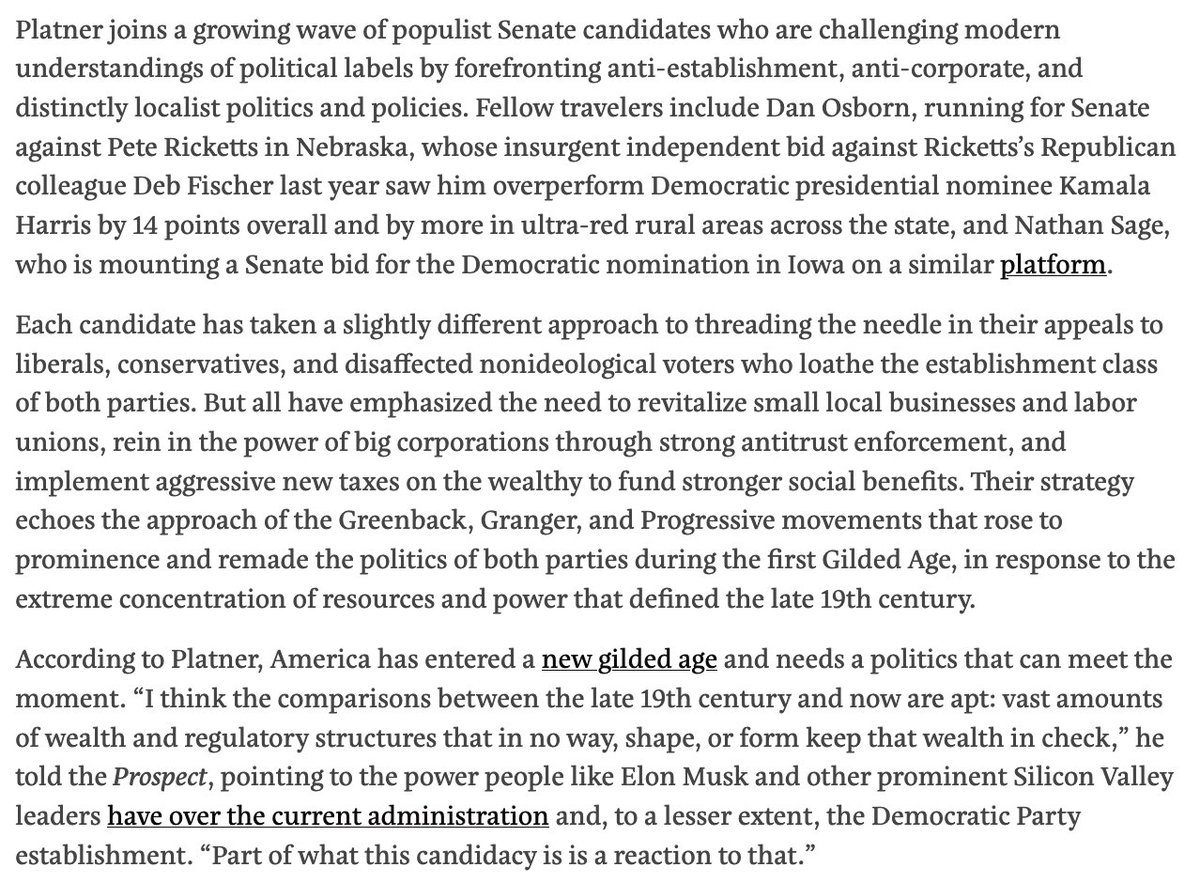 David Dayen (@ddayen) on Twitter photo We got an interview with Maine's populist Senate candidate Graham Platner, part of a growing group of "fighters from the working class" who are bellwethers for the ongoing debate over the Democratic coalition’s future. <a href="/austinahlman/">Austin Ahlman</a> reports:
prospect.org/politics/2025-… We got an interview with Maine's populist Senate candidate Graham Platner, part of a growing group of "fighters from the working class" who are bellwethers for the ongoing debate over the Democratic coalition’s future. <a href="/austinahlman/">Austin Ahlman</a> reports:
prospect.org/politics/2025-…