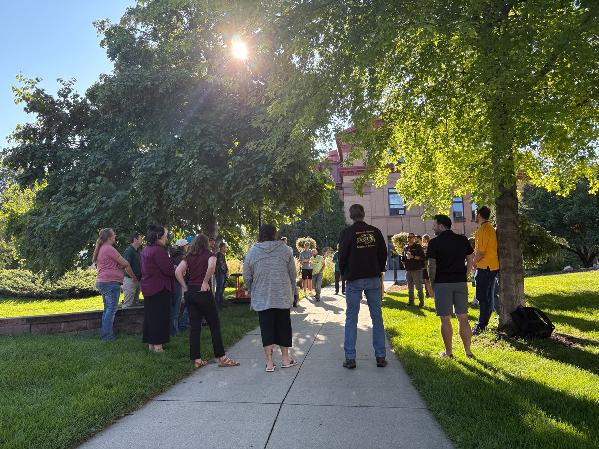 School of Natural Resource Sciences (@ndsu_snrs) on Twitter photo Happy new school year! We loved seeing some of our SNRS crew at the Babbling Brook yesterday!
#NDSU #NDSUCAFSNR Happy new school year! We loved seeing some of our SNRS crew at the Babbling Brook yesterday!
#NDSU #NDSUCAFSNR
