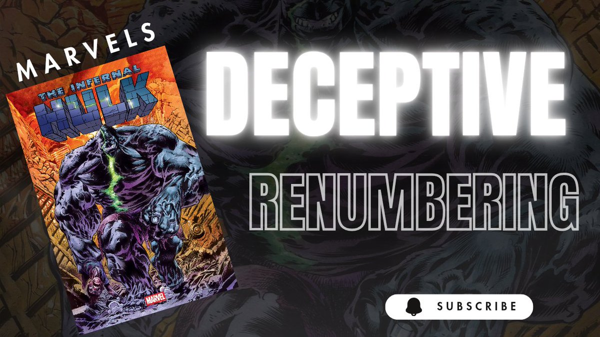 Sharing some frustrations about Marvels incessant need to renumber their comics back to issue 1. Check out the latest conversation we had on the topic and let us know your thoughts on the constant renumbering of comics. 
youtu.be/kj84WtKn9Ls