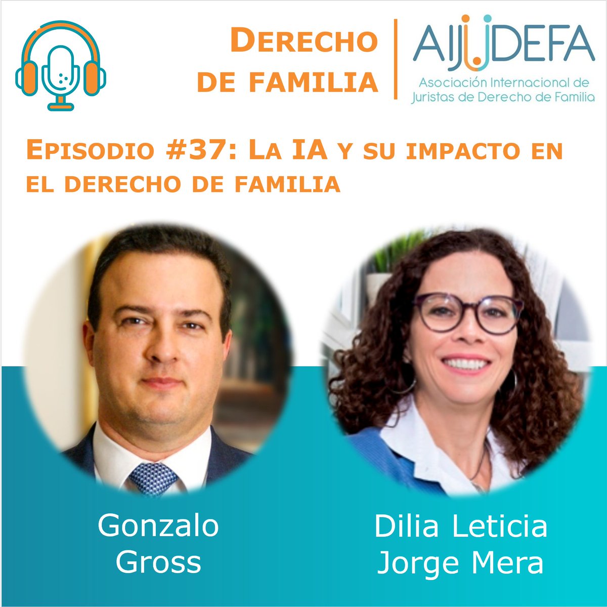 AIJUDEFA (@aijudefa) on Twitter photo ¡Nuevo episodio! Inteligencia artificial y derecho de familia, con <a href="/dilialeticia/">Dilia Leticia Jorge Mera</a> y Gonzalo Gross. ¿Cómo impacta en nuestra profesión? ¿Somos reemplazables?
Escúchalo completo en Spotify: open.spotify.com/episode/20tGjd….
Y en Apple Podcasts: podcasts.apple.com/ar/podcast/epi…. ¡Nuevo episodio! Inteligencia artificial y derecho de familia, con <a href="/dilialeticia/">Dilia Leticia Jorge Mera</a> y Gonzalo Gross. ¿Cómo impacta en nuestra profesión? ¿Somos reemplazables?
Escúchalo completo en Spotify: open.spotify.com/episode/20tGjd….
Y en Apple Podcasts: podcasts.apple.com/ar/podcast/epi….