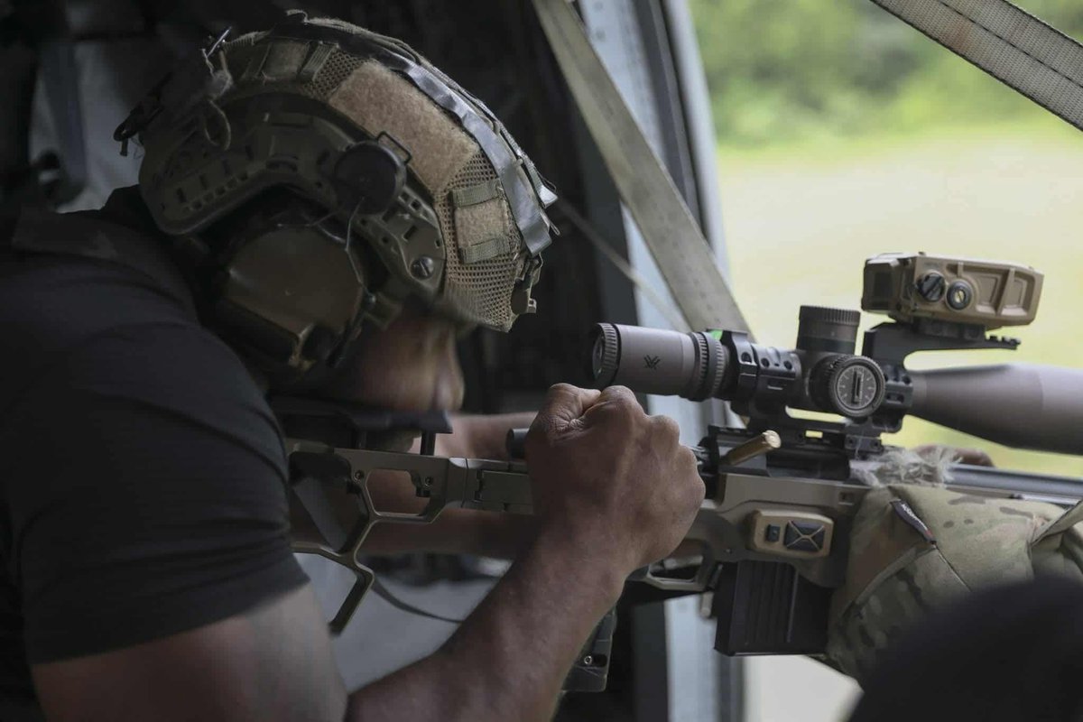 area419official's tweet photo. The US Army 7th Special Forces Group CIF  Snipers in El Salvador, using Area 419 Tactical Scope Mounts and Diving Boards. 

The best soldiers in the world, depending on the best gear in the world. We are honored and humbled to know our mounts are in service globally with the greatest fighting force in history.